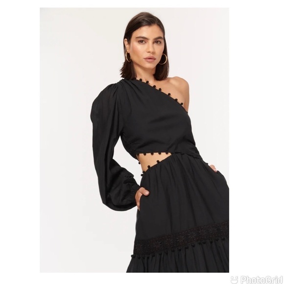 CAMI NYC OLYMPIA DRESS BLACK New With Tags! - Picture 3 of 13